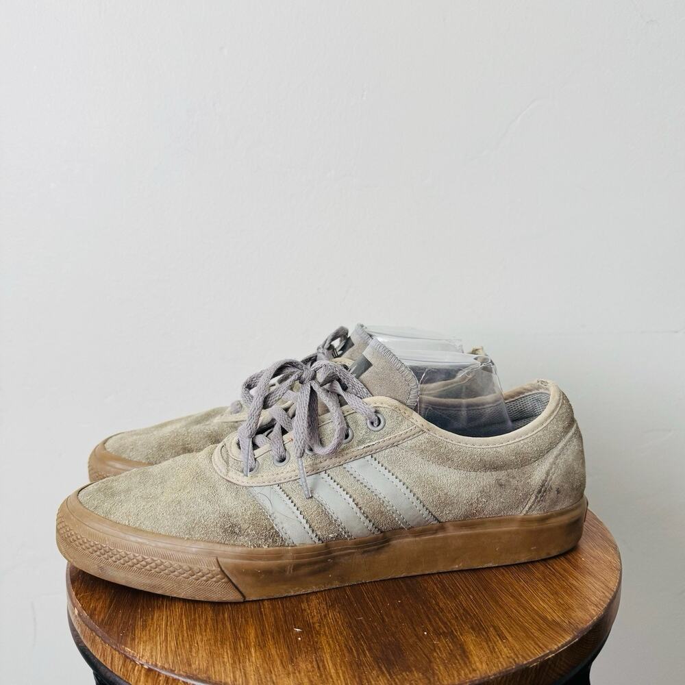Adidas Adi-ease Brown Suede Sneakers Men’s Size 10.5